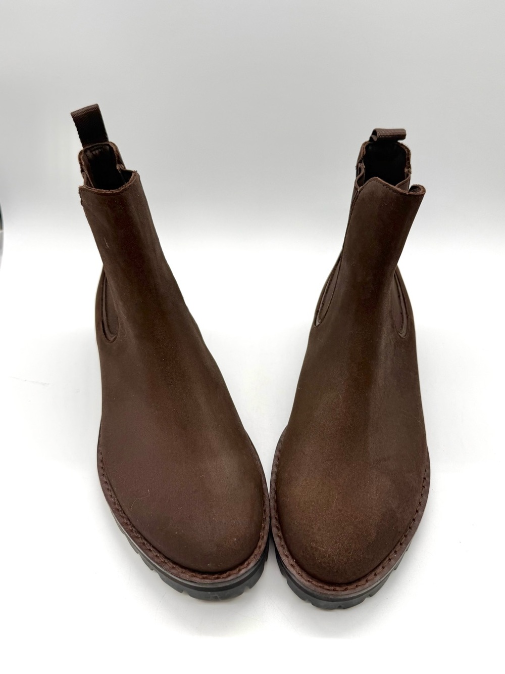Thursday Boot Company Brown Chelsea Lug Sole Ankle Boots